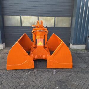 J&B zandgrijper 2000 liter